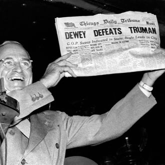 Dewey Defeats Truman Newspaper