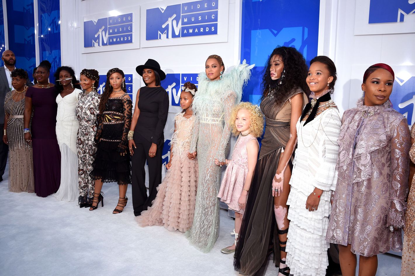 Moms of Gun-Violence Victims Join Beyoncé on the White Carpet at