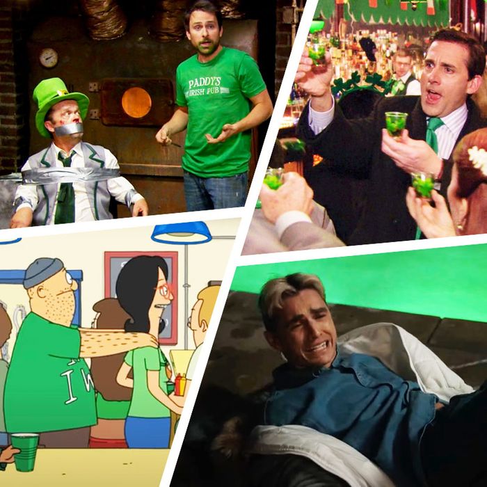 st patricks day episode office