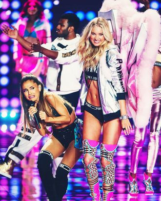 Victoria's Secret Angels on Ariana Grande Being Hit by Wings