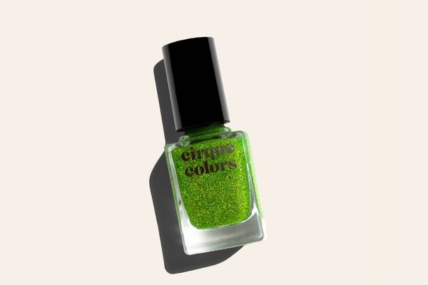 Cirque Colors Holographic Jelly Nail Polish, Peridot