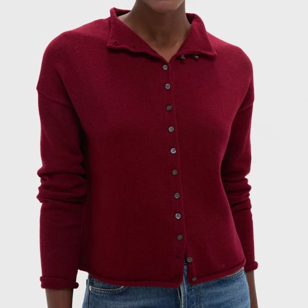 Alex Mill Merlot Taylor Cardigan