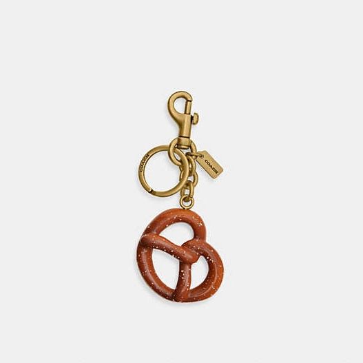 Coach Small Pretzel Bag Charm