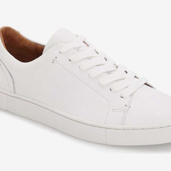 white tennis shoes platform