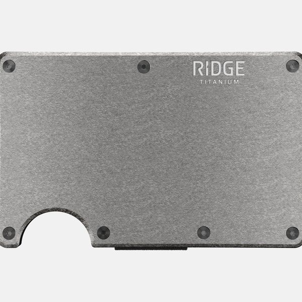 Ridge Wallet Stonewashed Titanium