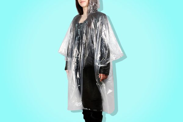 MCR Medical Disposable Rain Ponchos with Hood