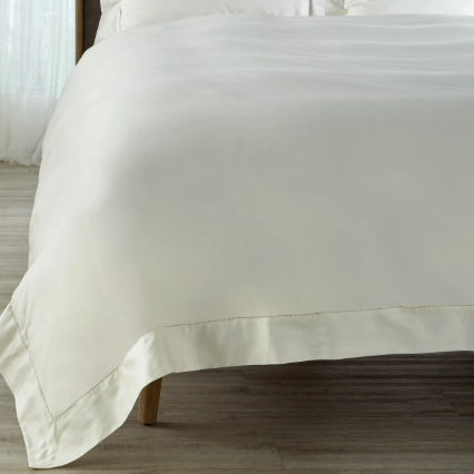 Sferra Fiona Duvet Cover - Ivory - Full/Queen