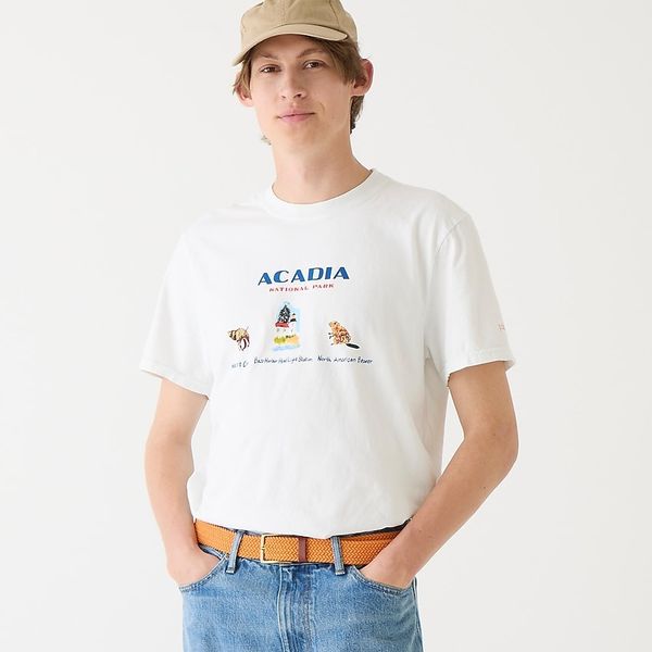 J.Crew x National Park Foundation Made-in-the-USA Graphic T-shirt
