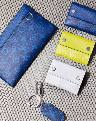 Louis Vuitton CC Holder Blue/Yellow for Men
