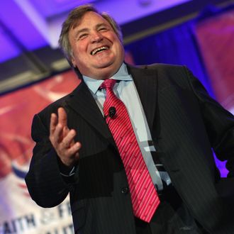 Political strategist Dick Morris addresses the Faith and Freedom Coalition June 3, 2011 in Washington, DC. The Faith and Freedom Coalition is holding their second annual conference and strategy briefing over two days in the nation's capital.