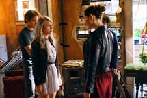 The CW
THE SECRET CIRCLE
PICTURED (L-R): Louis Hunter as Nick Armstrong, Brittany Robertson as Cassie Blake, Phoebe Jane Tonkin as Faye Chamberlain, and Jessica Parker Kennedy as Melissa
Photo Credit: David Gray/The CW
? 2011 The CW Network, LLC. All rights reserved.