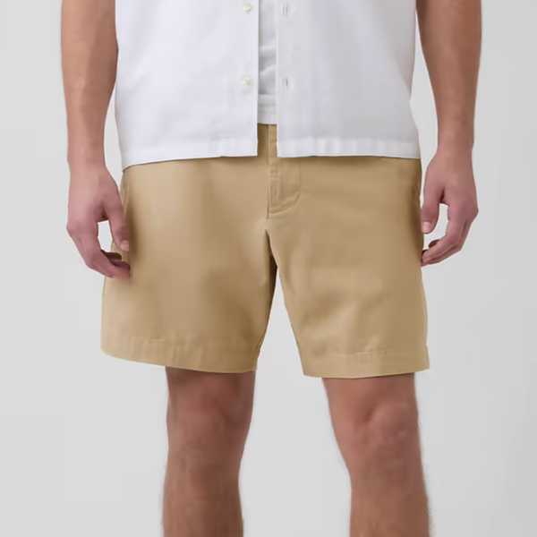 Gap 7.5-Inch Linen-Cotton Shorts