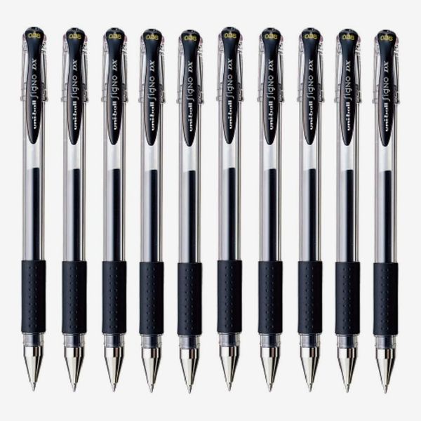 Uni-ball Signo Gel Ink Pen, Pack of 10 - 0.38mm