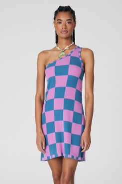 Back Beat Co. Organic Cotton Checkerboard Dress
