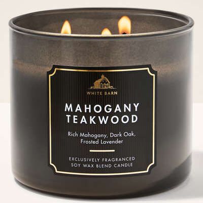 White Barn Mahogany Teakwood Candle