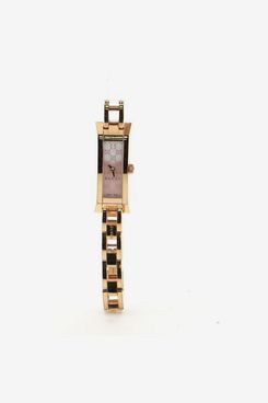 Gucci 3900 Series Quartz Watch Rose Gold Plated Steel and GG Mother of Pearl