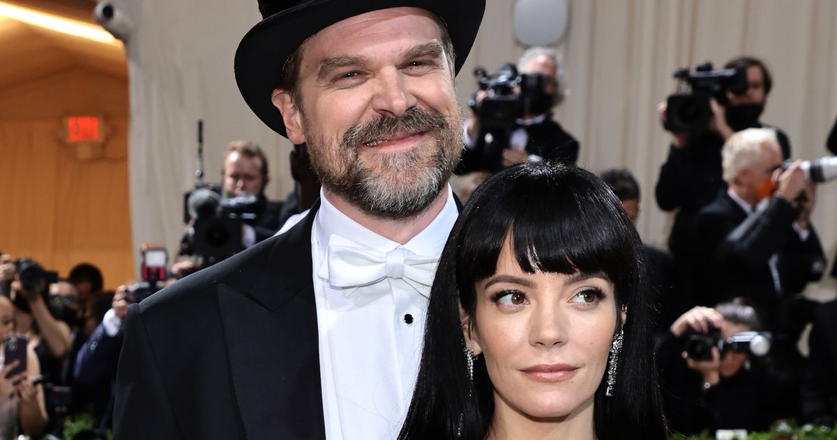 David Harbour and Lily Allen's AD Home Tour Is Very Floral - The Cut