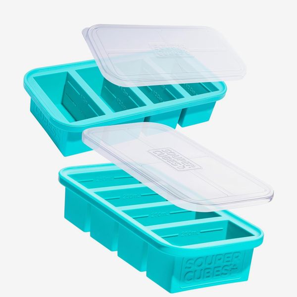 Souper Cubes Silicone Freezing Tray with Lid