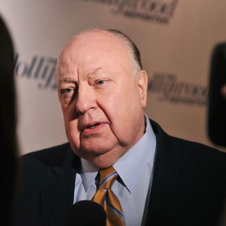 Roger Ailes, President of Fox News Channel attends the Hollywood Reporter celebration of 