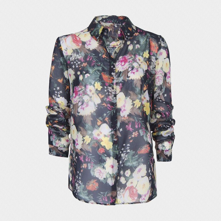 Dark Florals: How to Wear Blossoms in Fall