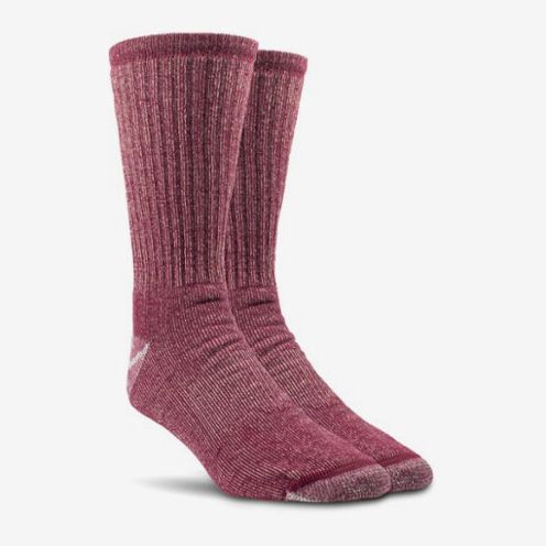 red midweight merino wool hiking socks women - strategist rei winter sale