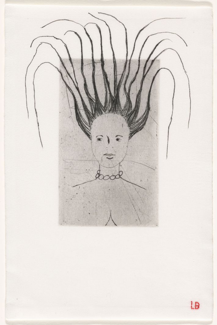 Louise Bourgeois - Portrait Art Print