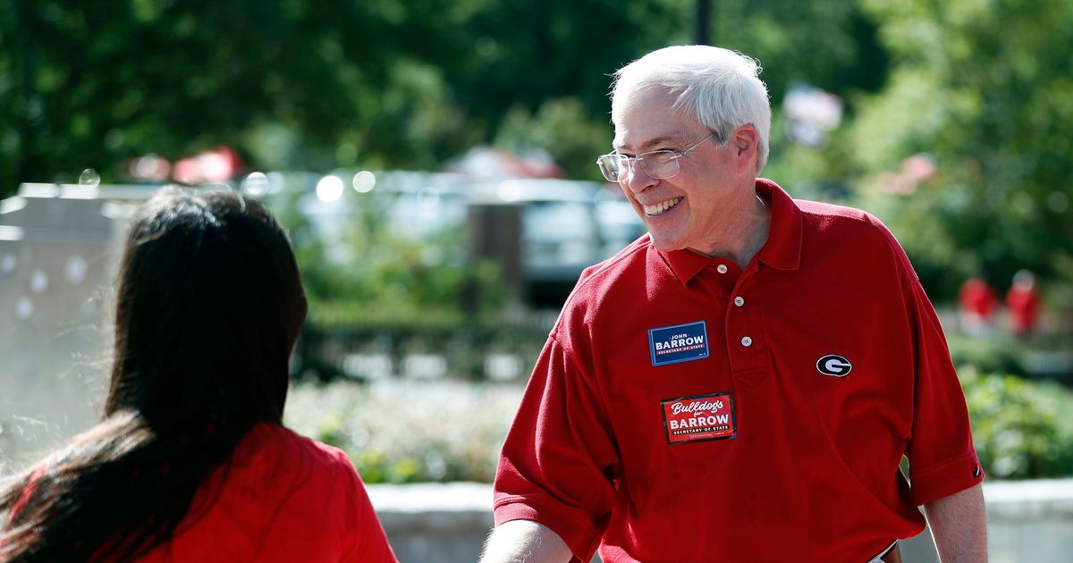 GA Secretary of State Runoff Raffensperger Beats Barrow