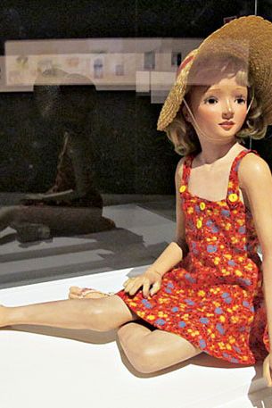 One complaint about Gioni’s show is that it isn’t “political enough.” But Gioni’s politics come through in the way he redefines who is called an artist, including scores of so-called outsiders like Morton Bartlett, whose anatomically correct sculptures of prepubescent girls with sculpted vulvas and hand-sewn clothes were discovered only after he died. On almost every outsider, Gioni nails it. He integrates this work seemlessly and beautifully and allows it take you deep. It’s the insiders who sometimes give him trouble.