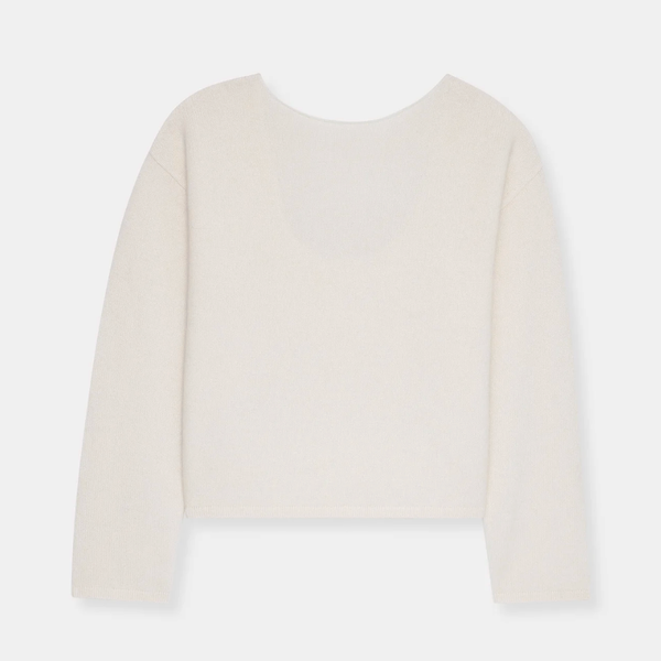 Naadam Luxe Cashmere Reversible Boatneck Sweater