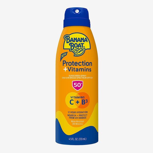 Banana Boat Protect Plus Vitamins Sunscreen Spray - SPF 50