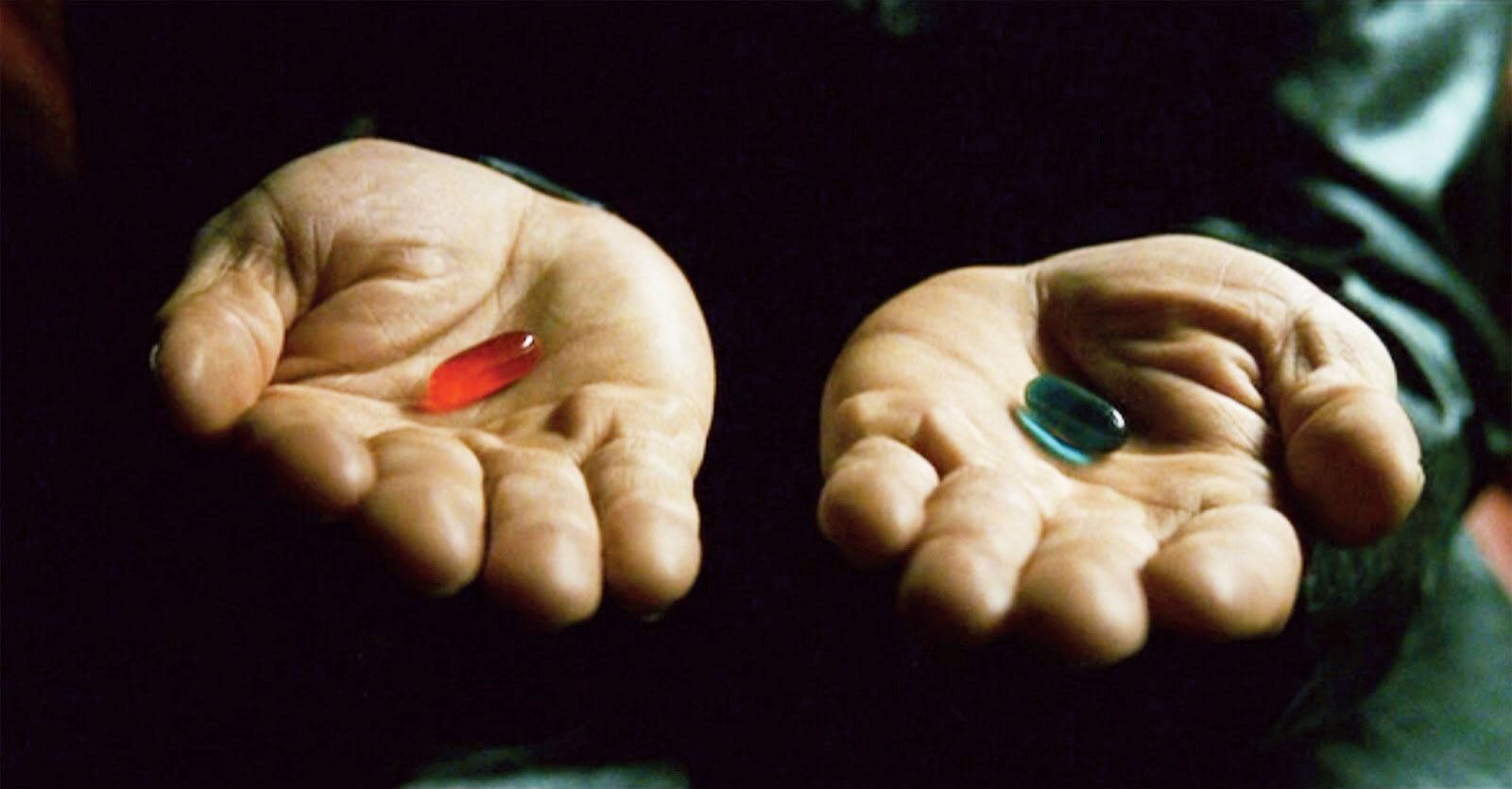 The Matrix's Red Pill the Internet's