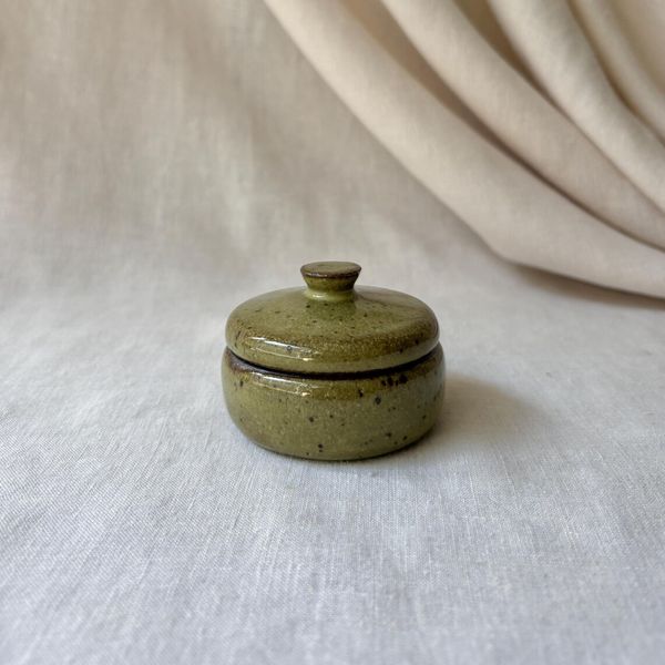 NightBloomCeramics Handmade Ceramic Ring Jar