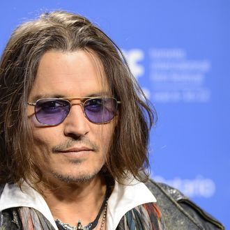 TORONTO, ON - SEPTEMBER 08: Actor Johnny Depp speaks onstage at the 'West of Memphis' press conference during the 2012 Toronto International Film Festival at TIFF Bell Lightbox on September 8, 2012 in Toronto, Canada. (Photo by Jason Merritt/Getty Images)
