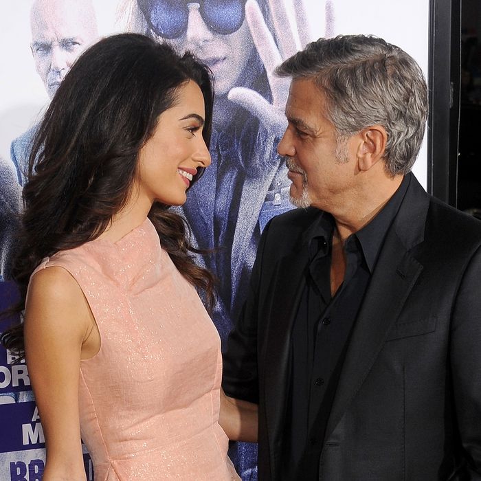 Fass Wagen elegant amal clooney how they met Exquisit neben Session