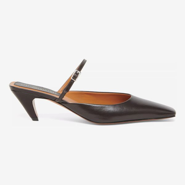 Stella McCartney Spur 50MM Kitten-Heel Mules