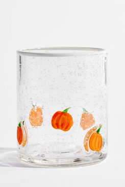 Pottery Barn Pumpkin Icon Drinking Glasses