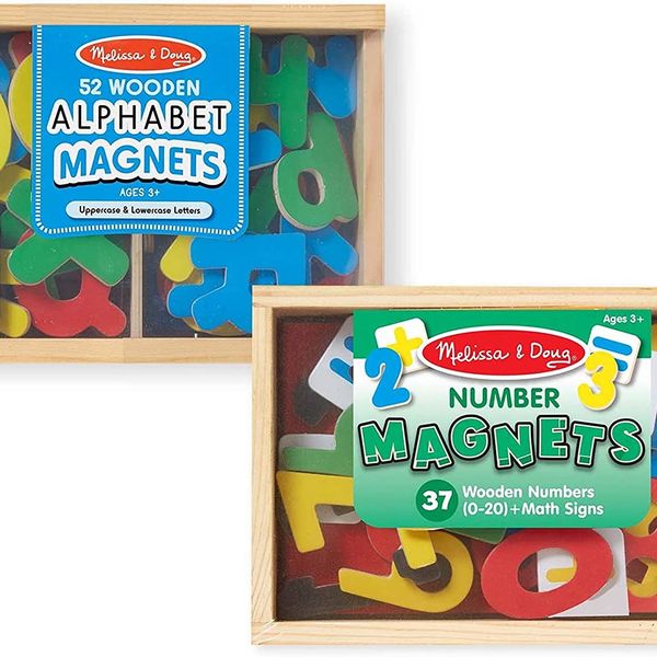 Melissa & Doug Deluxe Magnetic Letters and Numbers Set