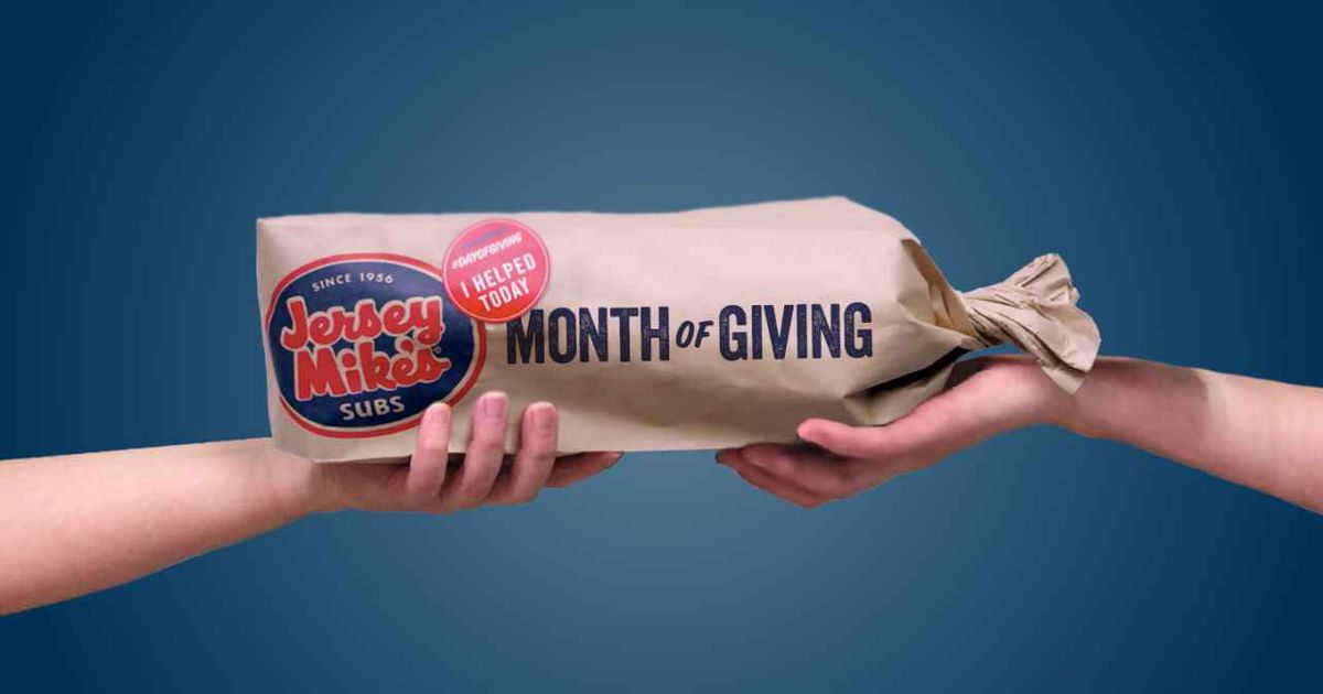 Eat at Jersey Mike’s Today, All the Money Goes to Charity