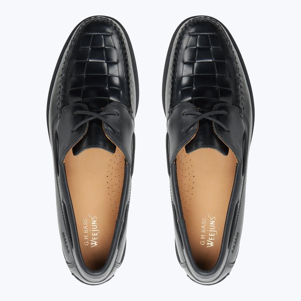 G.H.Bass Men's Greenwich Weejuns Boat Shoe