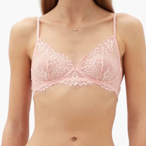 Details about   Sexy White Lace Bra Bralette Underwear Strappy V Cut Lingerie Set Size 8 10 12 