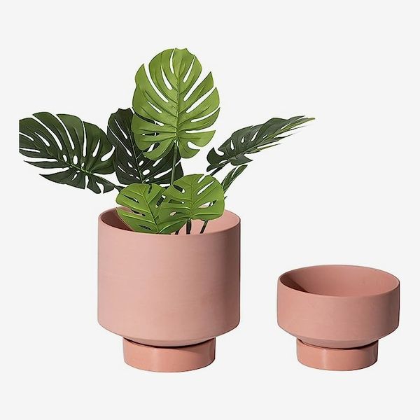 UBEE Terracotta Ceramic Pots (Set of 2)