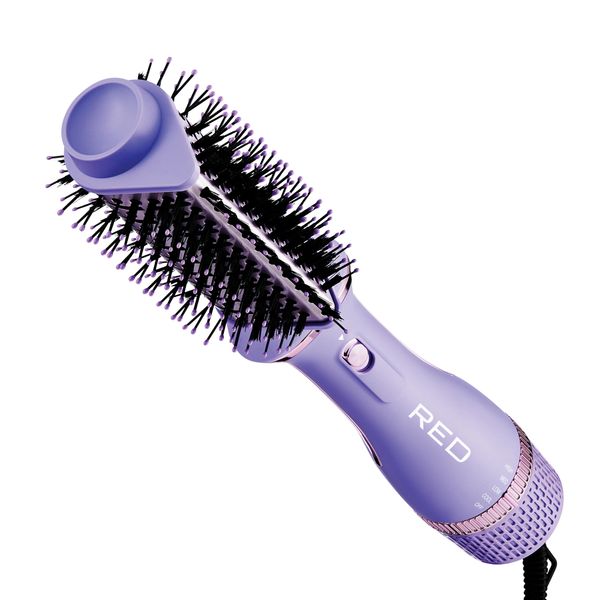 Red by Kiss 2-in-1 Hot Air Brush & Volumizer One-Step Blow-Dryer Styler