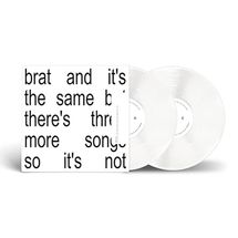 ‘brat and it’s the same but there’s three more songs so it’s not’ Vinyl