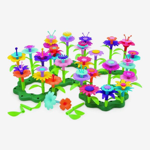 Children's Toy Flower Building Garden