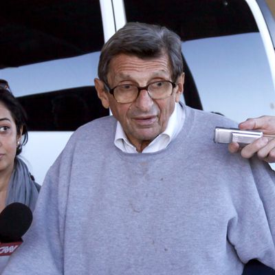 Former Penn State Head Coach Joe Paterno. Photo: Rob Carr/2011 Getty Images