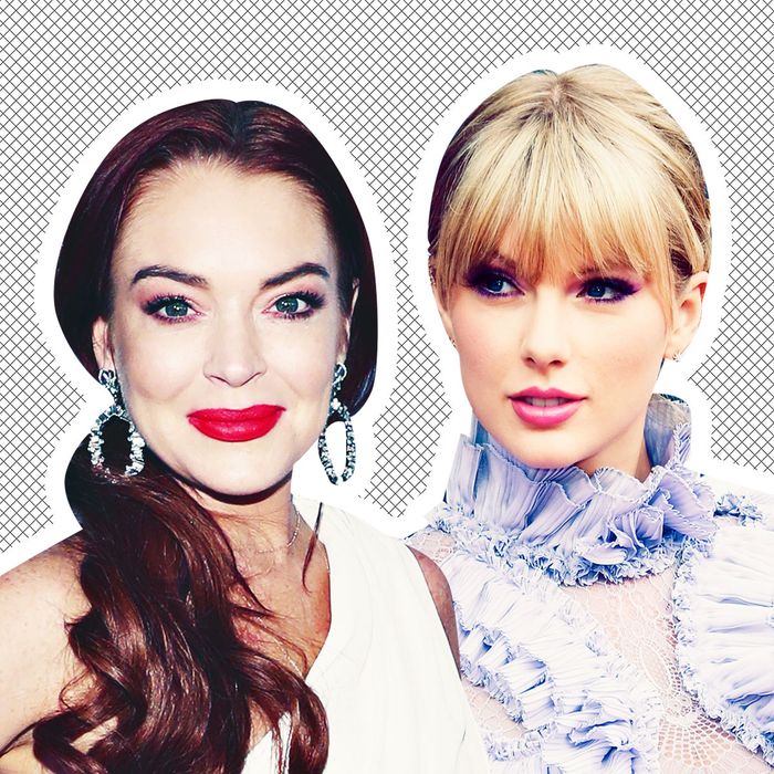 Lindsay Lohan Told Taylor Swift Her Mom Was in Cats