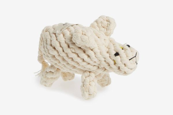 Dolly White Sheep Rope Dog Toy