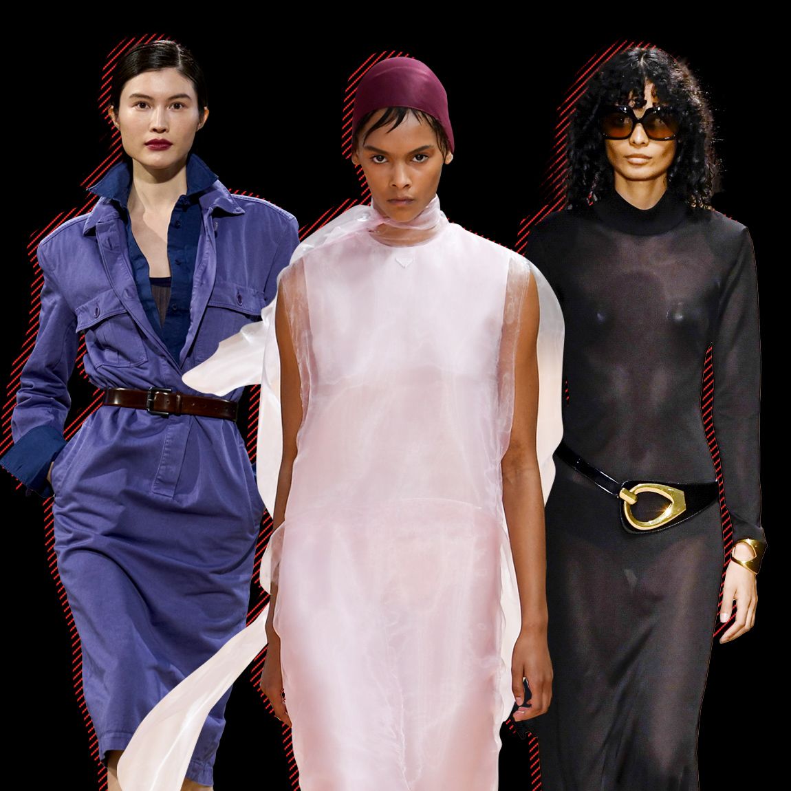 Paint It Prada: Miuccia's Dip-Dyed Runway Hair