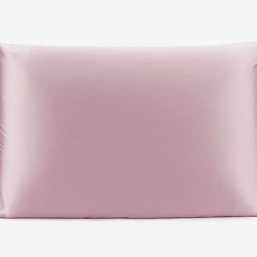 light pink silk pillowcase