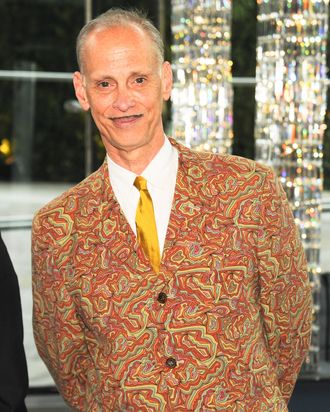 John Waters wearing Comme des Garçons at the CFDA Awards.